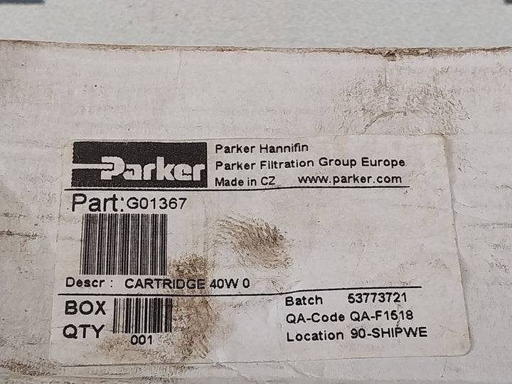 Parker Hannifin G01367 Filter Element W053773721