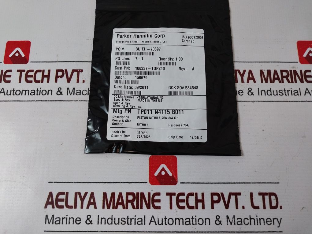 Parker Hannifin Rod Nitrile Kit