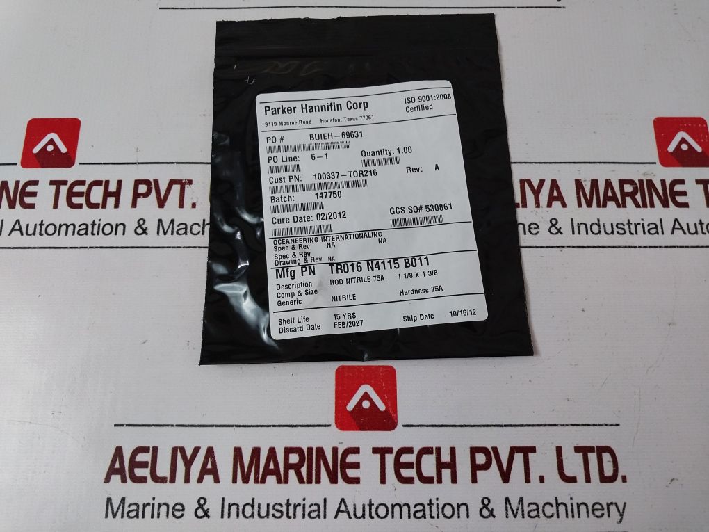 Parker Hannifin Rod Nitrile Kit