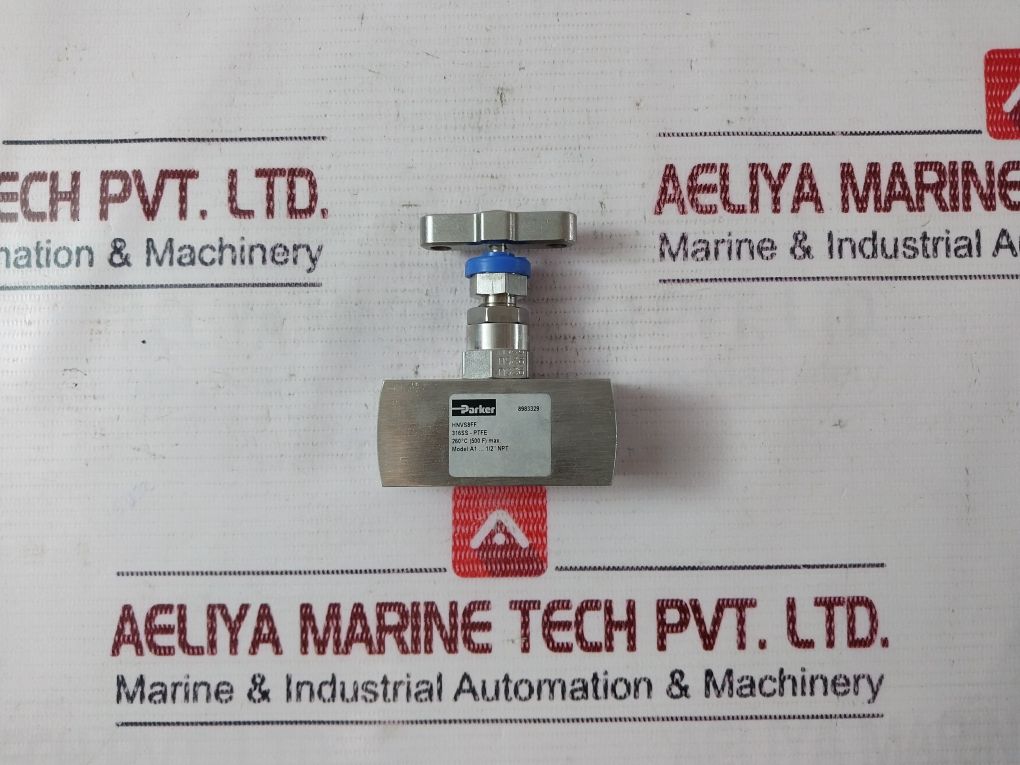 Parker Hnvs8Ff Needle Valve 1/2 In. Fpt X Fpt