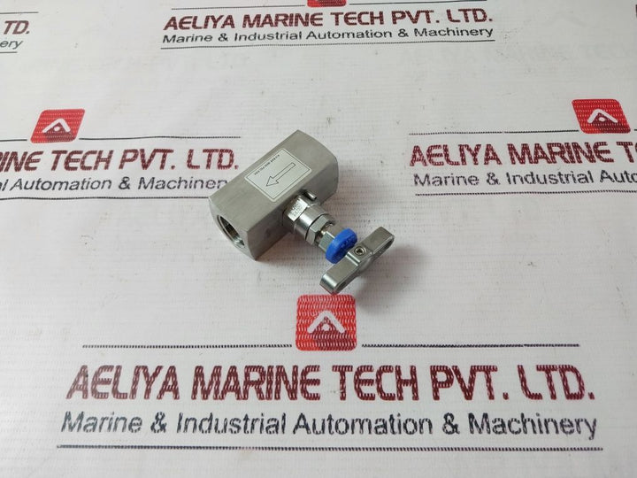 Parker Hnvs8Ff Needle Valve 1/2 In. Fpt X Fpt
