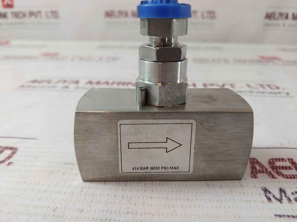 Parker Hnvs8Ff Needle Valve 1/2 In. Fpt X Fpt