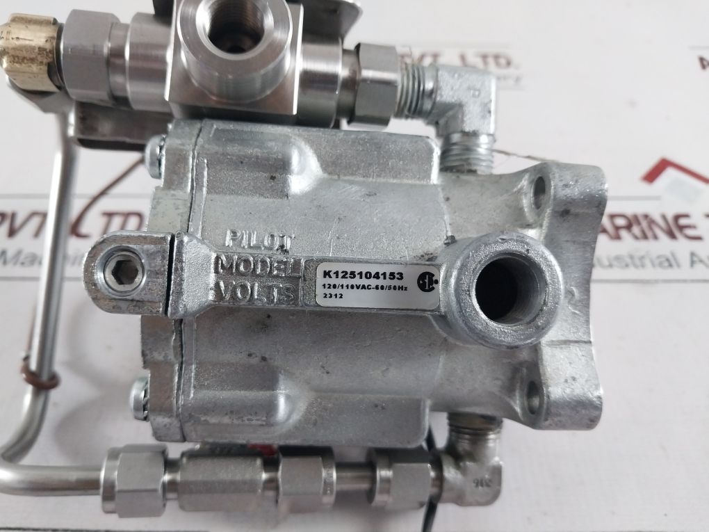 Parker K125104153 Solenoid Valve 120/110 Vac