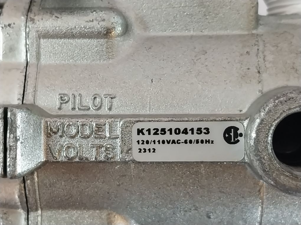 Parker K125104153 Solenoid Valve 120/110 Vac 50/60Hz