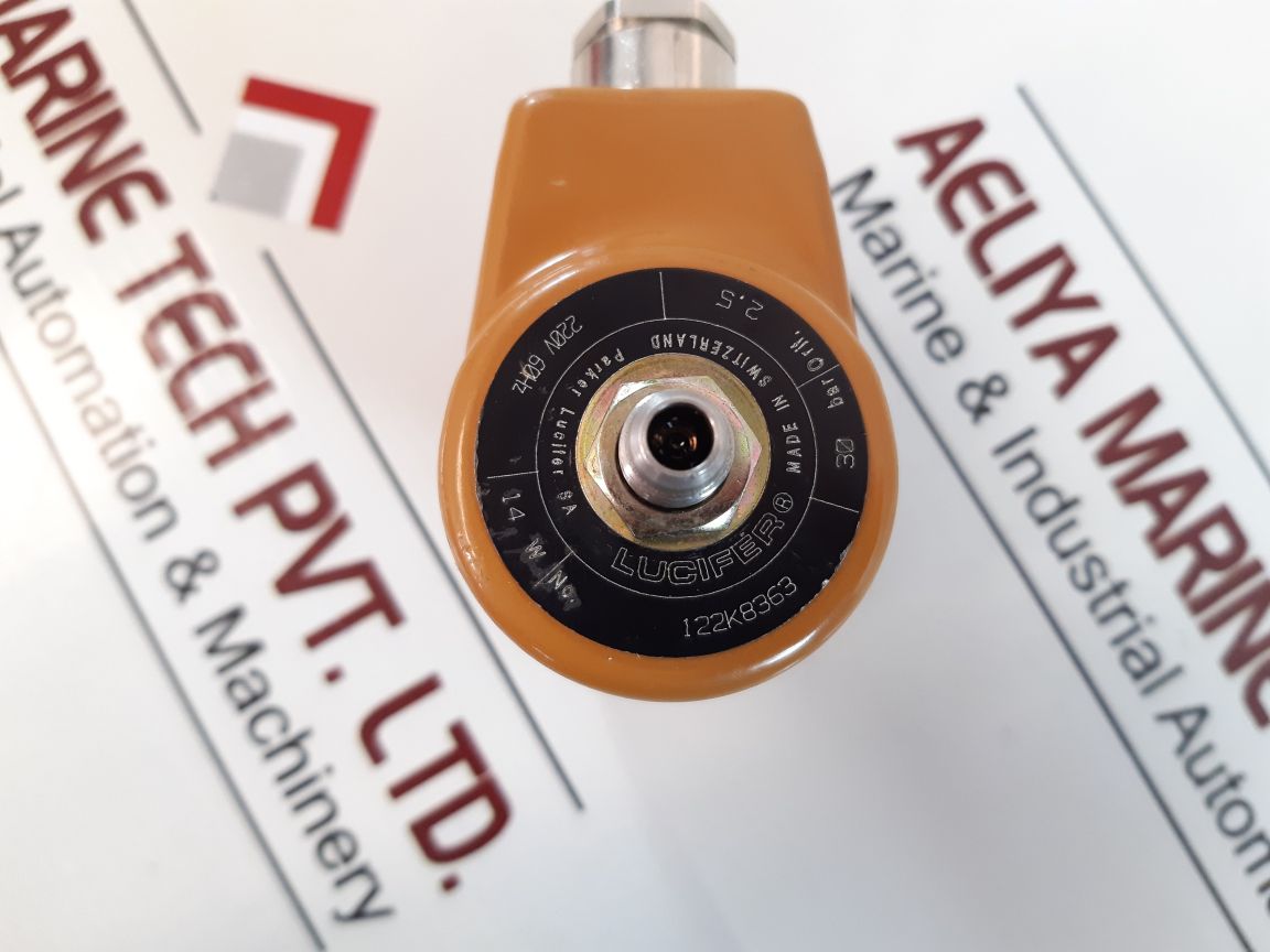 Parker Lucifer 122K8363 Solenoid Valve
