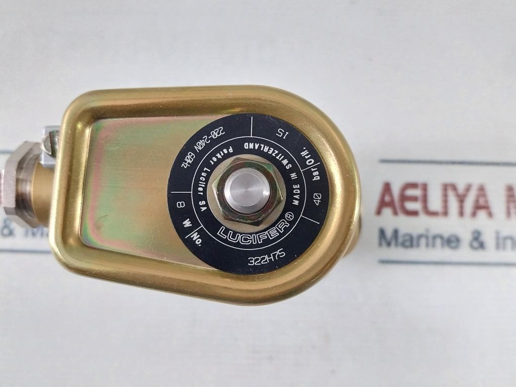 Parker Lucifer 322H75 Solenoid Valve