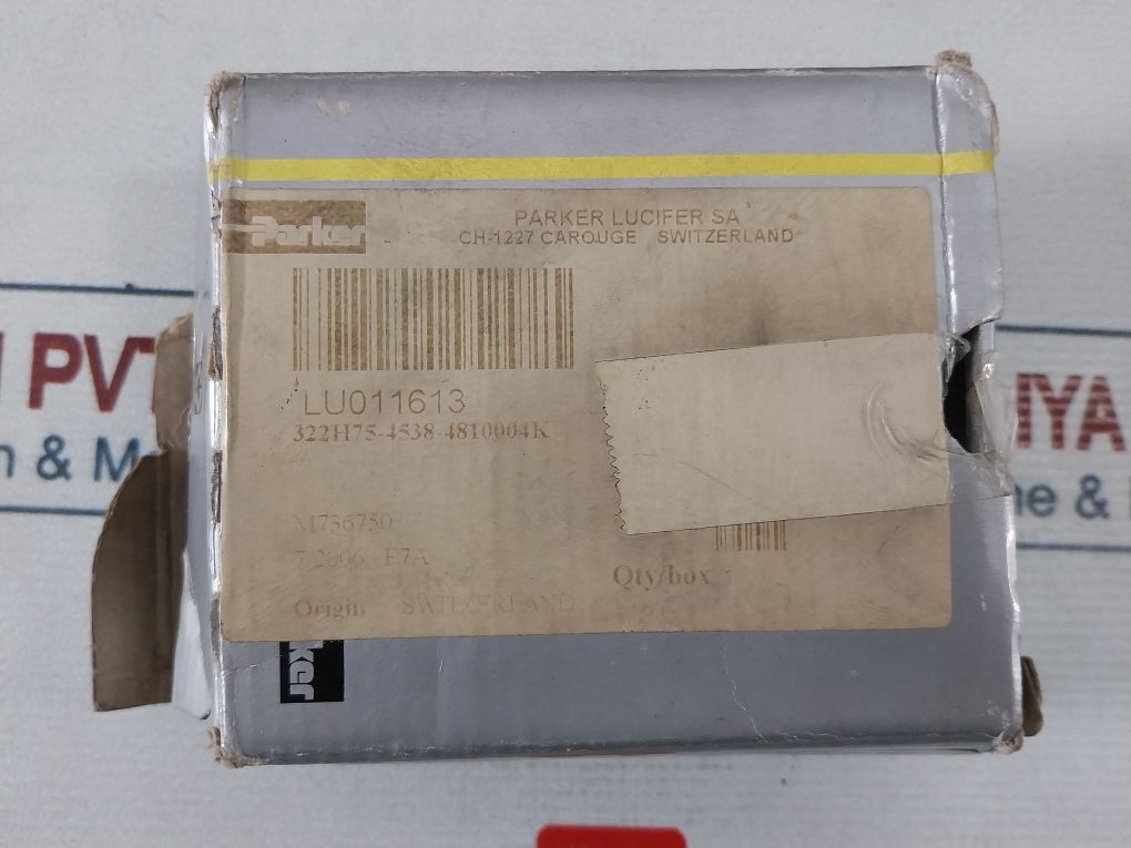 Parker Lucifer 322H75 Solenoid Valve