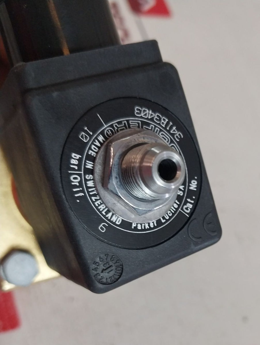 Parker Lucifer 341B3403 Solenoid Valve 9W