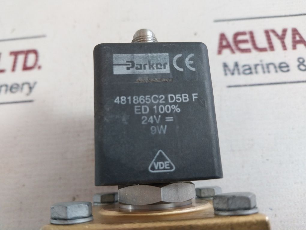 Parker Lucifer 341B3403 Solenoid Valve 9W