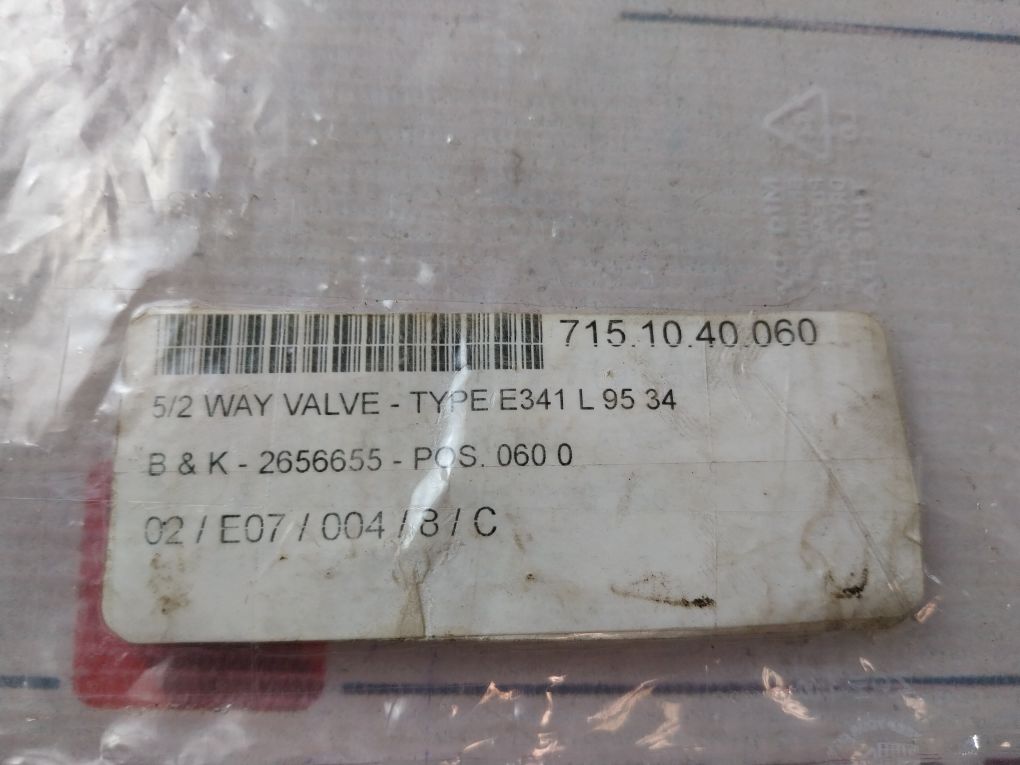 Parker Lucifer 341L9534 5/2-way Namur Solenoid Valve