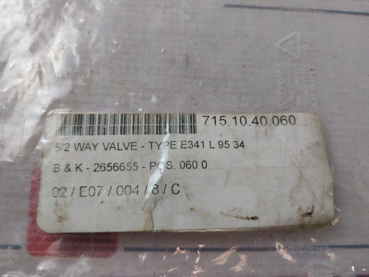 Parker Lucifer 341L9534 5/2-way Namur Solenoid Valve