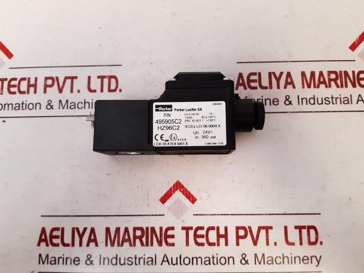 Parker Lucifer 495905C2 Explosionproof Solenoids With Flameproof Enclosure