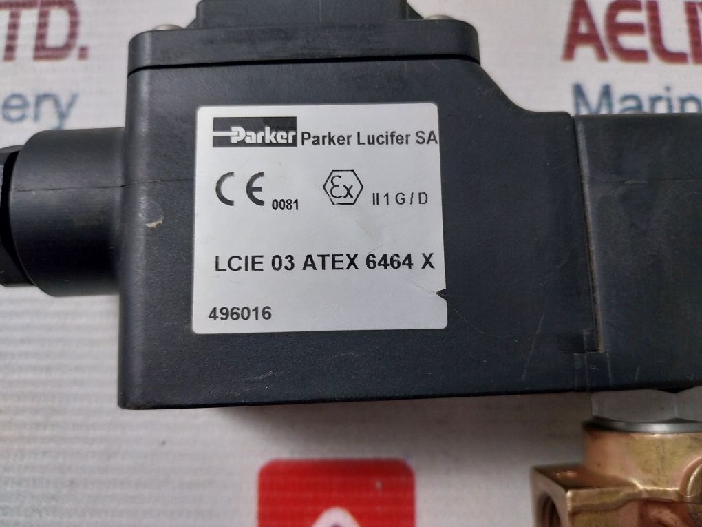 Parker Lucifer 495910N7 Vz98N7 Solenoid Valve 