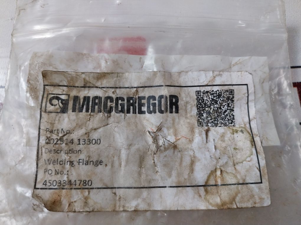 Parker Macgregor R-624 1 1/2 Flange Welding 002514 Set