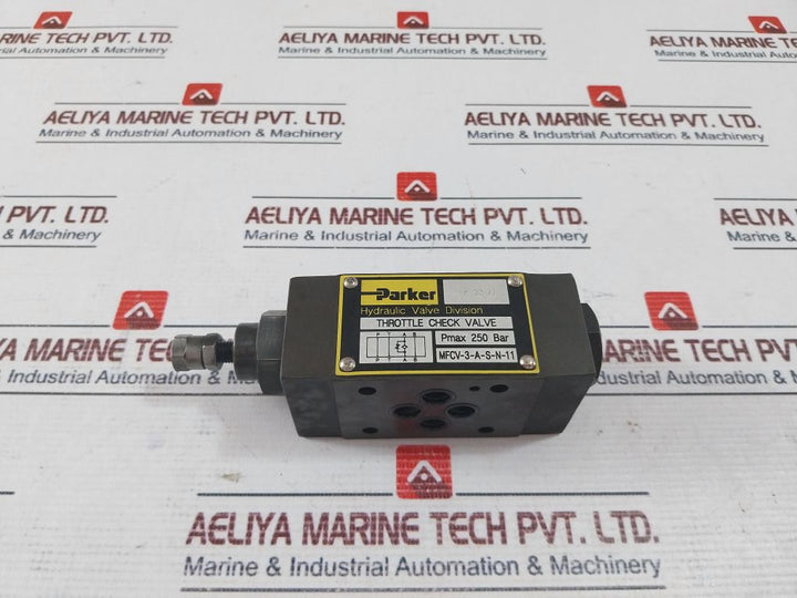 Parker Mfcv-3-a-s-n-11 Throttle Check Valve