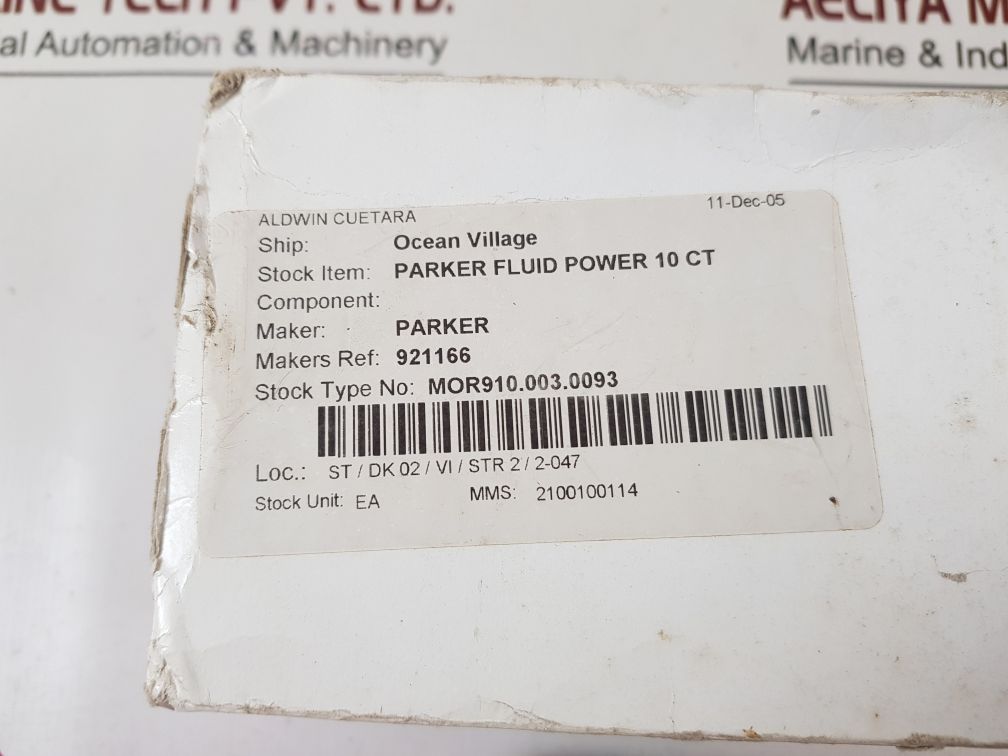 Parker Mx.1518.4.10 Hydraulic Filter