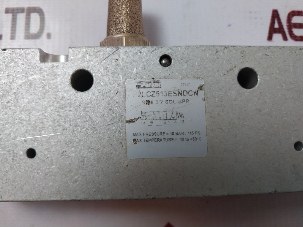 Parker P2Lcz513Esndcn Directional Control Valve With Sd90822Djsn Coil