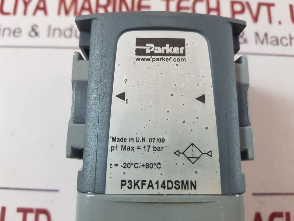 Parker P3Kfa14Dsmn Manual Drain G1/2” Coalescing Filter
