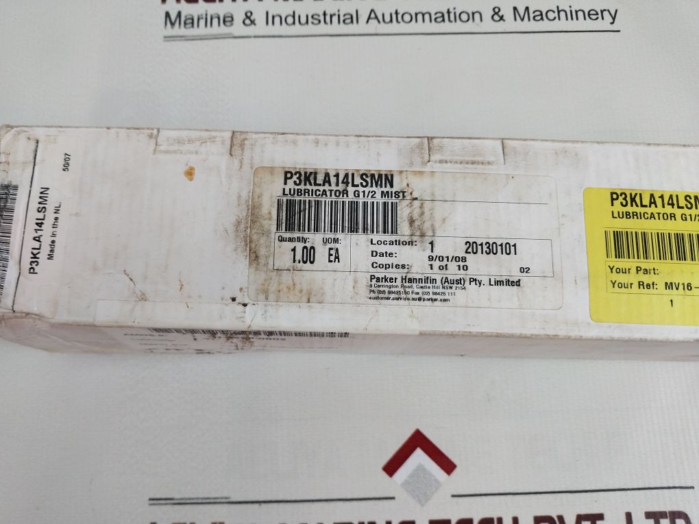 Parker P3Kla14Lsmn Pneumatic Air Lubricator G1/2 Mist