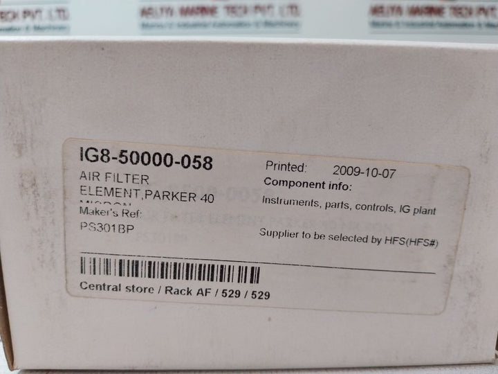 Parker Ps301Bp Air Filter Element Kit