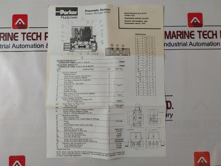 Parker Ps539700