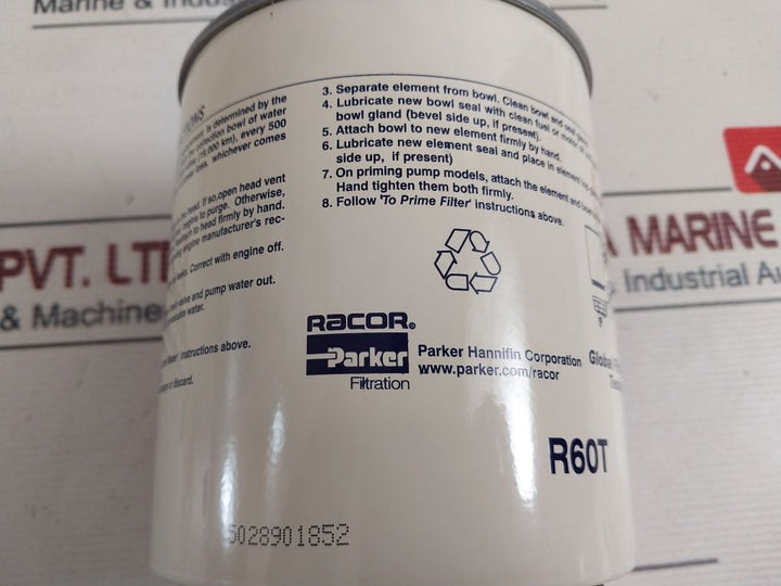 Parker R60T Fuel Filter Water Separator
