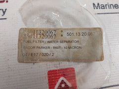 Parker R60T Fuel Filter Water Separator
