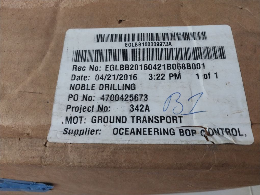 Parker S2B8S15P8 2 Way Rov Paddle Valve