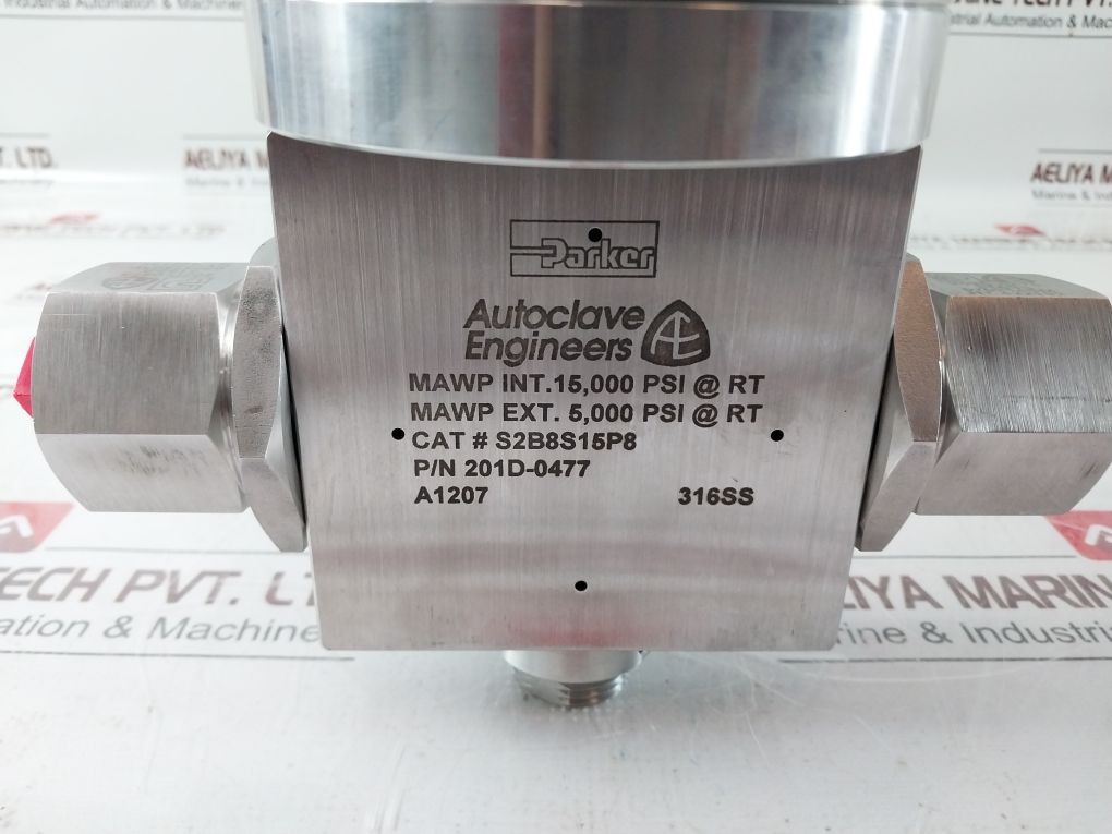 Parker S2B8S15P8 2 Way Rov Paddle Valve