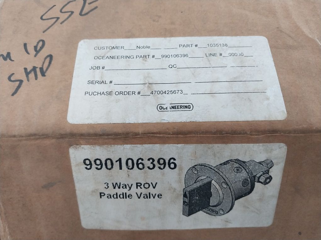 Parker S3Bd3S15P6 Paddle Valve