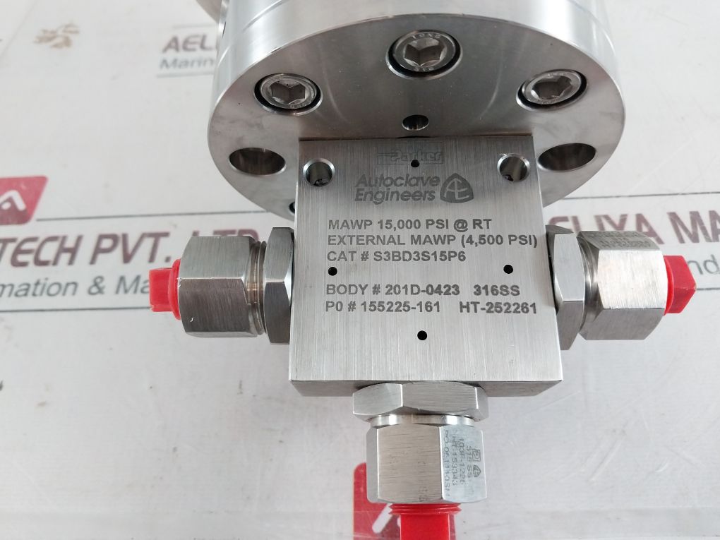 Parker S3Bd3S15P6 Paddle Valve