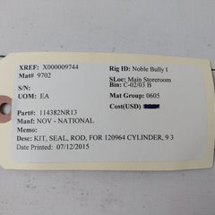 Parker Cylinder Seal Kit