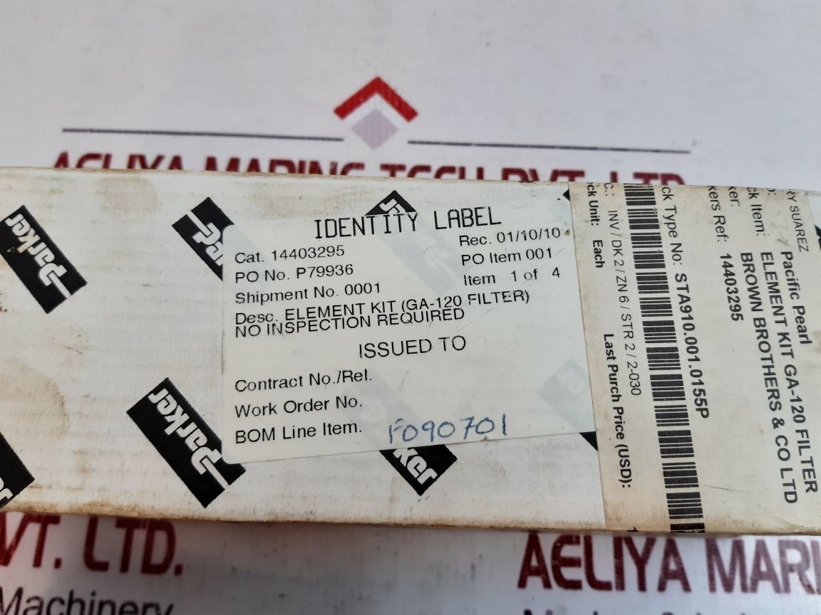 Parker St3D-100-b Filter Element Kit