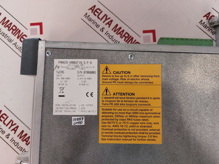 Parker Twin5 Servo Drive