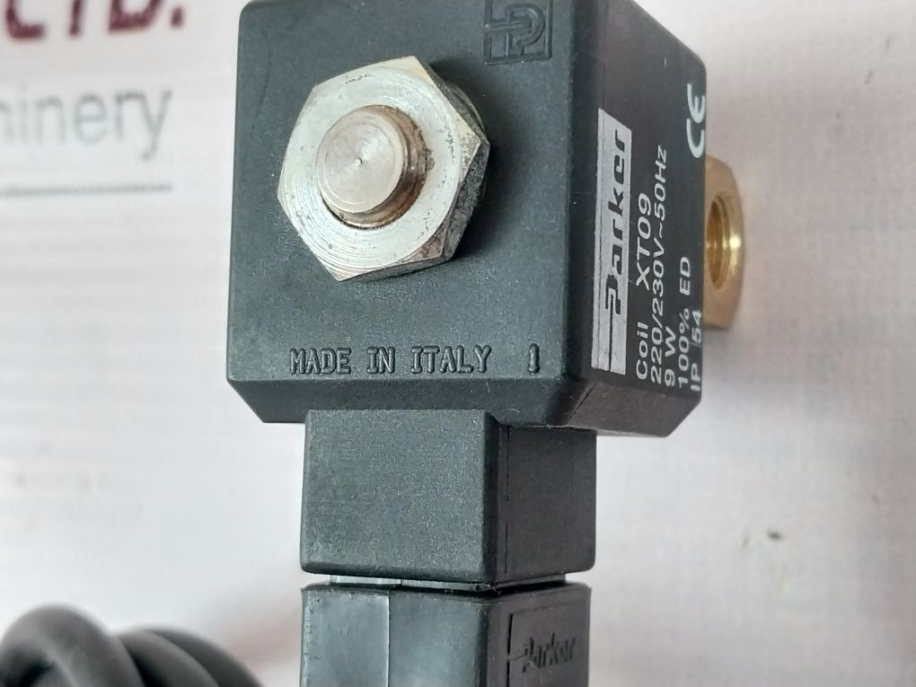 Parker Xt09 Solenoid Valve Coil 220/230V~50Hz 9W-(13Va)