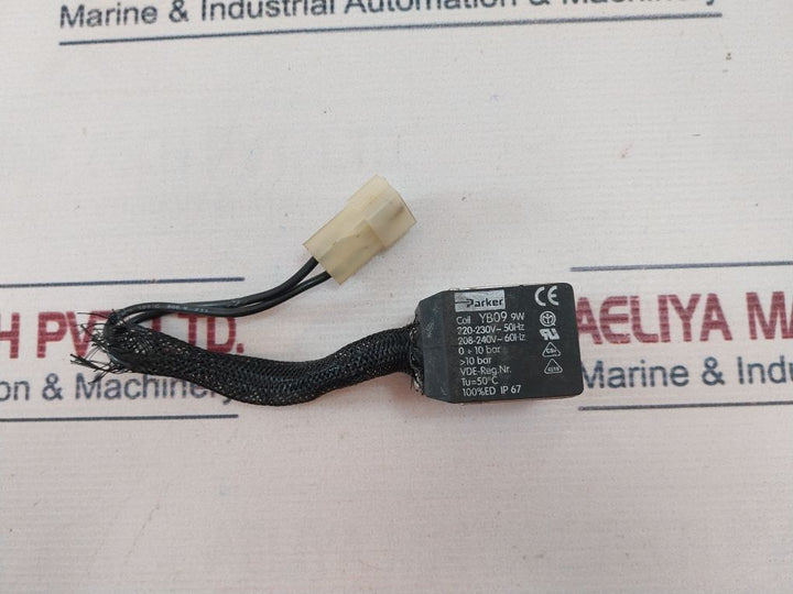 Parker Yb09 Solenoid Valve Coil Ip67