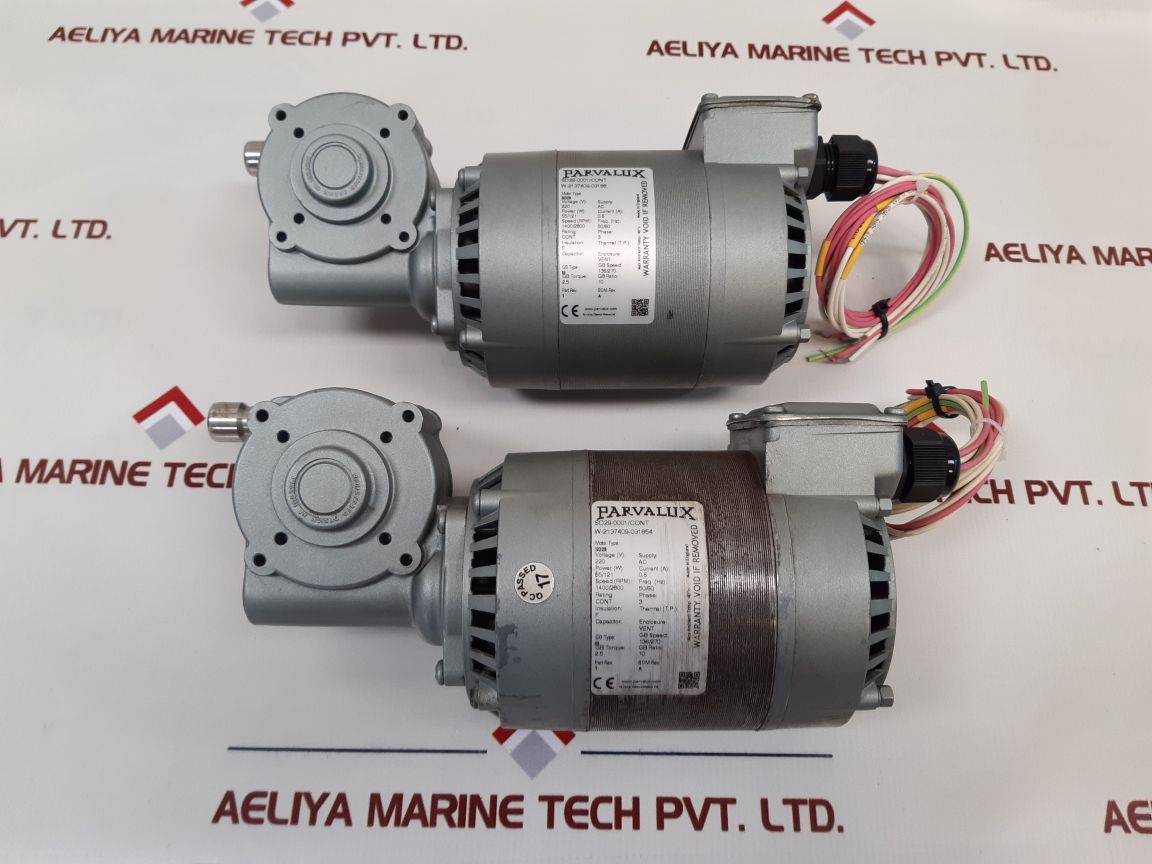 Parvalux Sd29-0001Cont Wiper Motor
