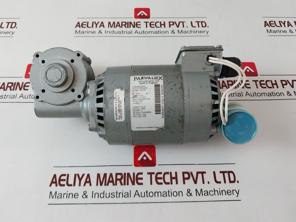 Parvalux Sd29-0007/Cont Wiper Motor W-2337272-0312142