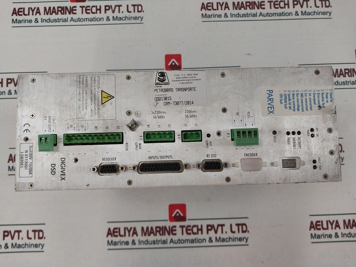Parvex Digivex Dsd Dsd13015 Servo Drive 50/60Hz