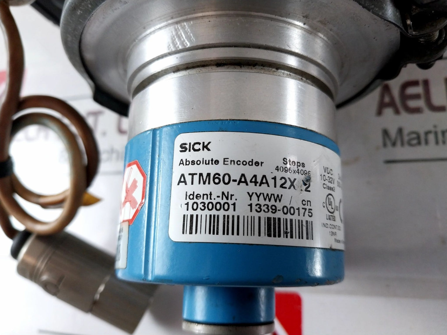 Parvex Ls620Elr2408 Brushless Servo Motor With Atm60-a4A12X12