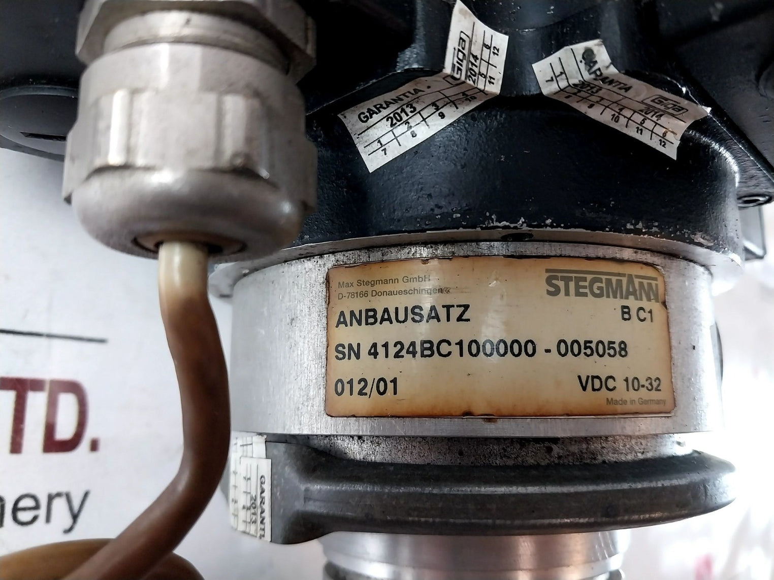 Parvex Ls620Elr2408 Brushless Servo Motor With Atm60-a4A12X12