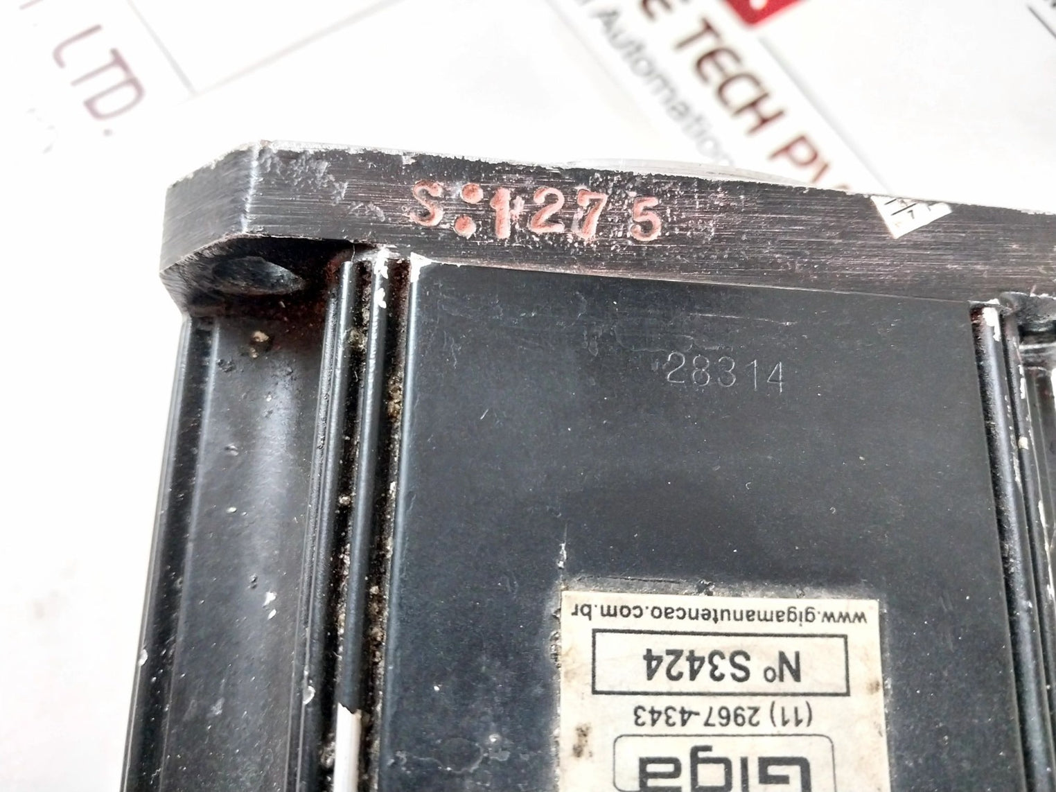 Parvex Ls620Elr2408 Brushless Servo Motor With Atm60-a4A12X12