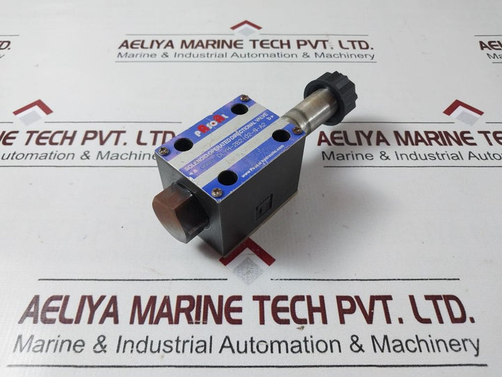 Pascal Dlyh-2B2-02-n-a2 Solenoid Operated Directional Valve