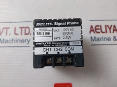 Patlite Bm-210H Electronic Sound Alarm Signal Phone