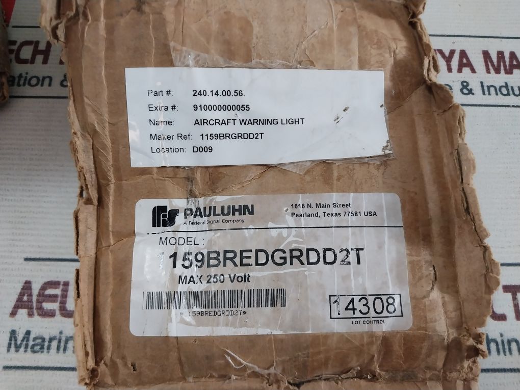 Pauluhn Electric 1159Bredgrdd2T Aircraft Warning Light Set 240.14.00.56