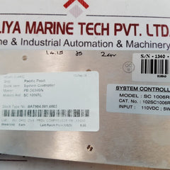 Bb Design Sc 1006Rl System Controller 102Sc1006Rl