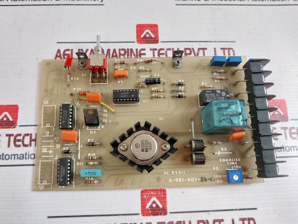 Pcb-100 Rev.4 Printed Circuit Board A-rb1-rg1-24-c