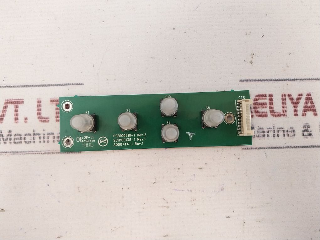 Pcb100210-1 Rev.2 Pcb Card