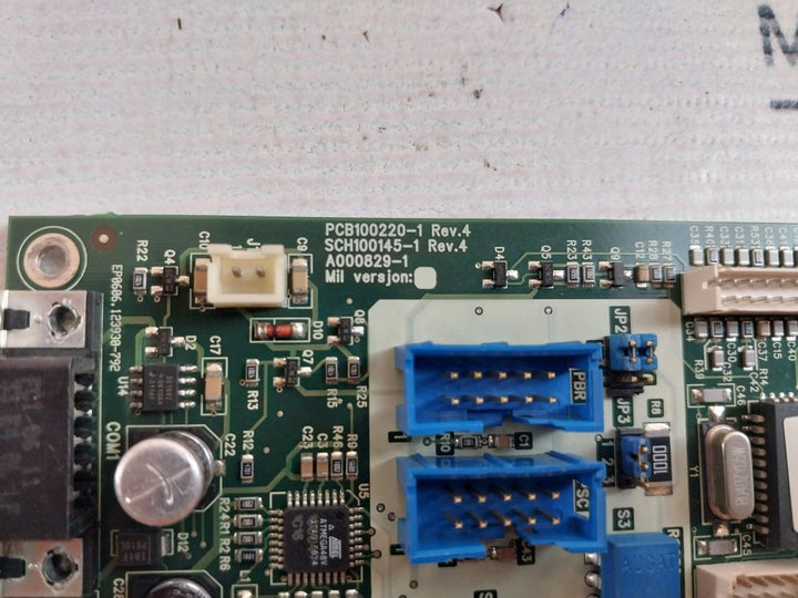 Pcb100220-1 Rev. 4 Industrial Drive Plate