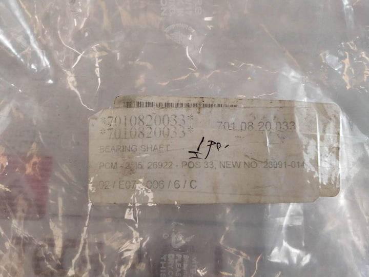 Pcm 26922 Bearing Shaft 26922-0010